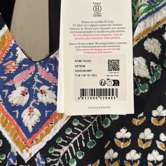 Sezane Talma Dress - Picture 3 of 10